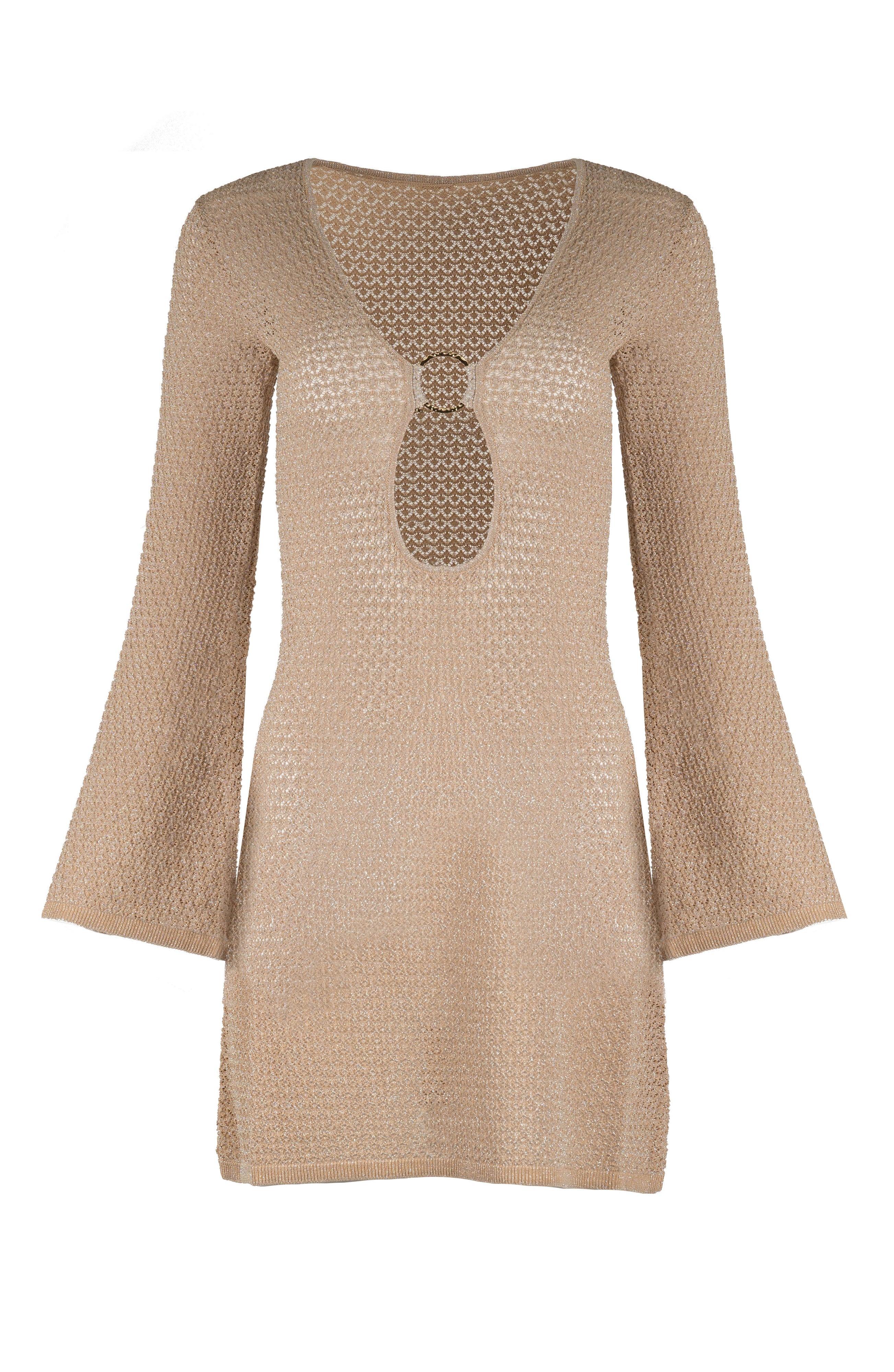 Ariana Long Sleeve Mini Dress Front Image