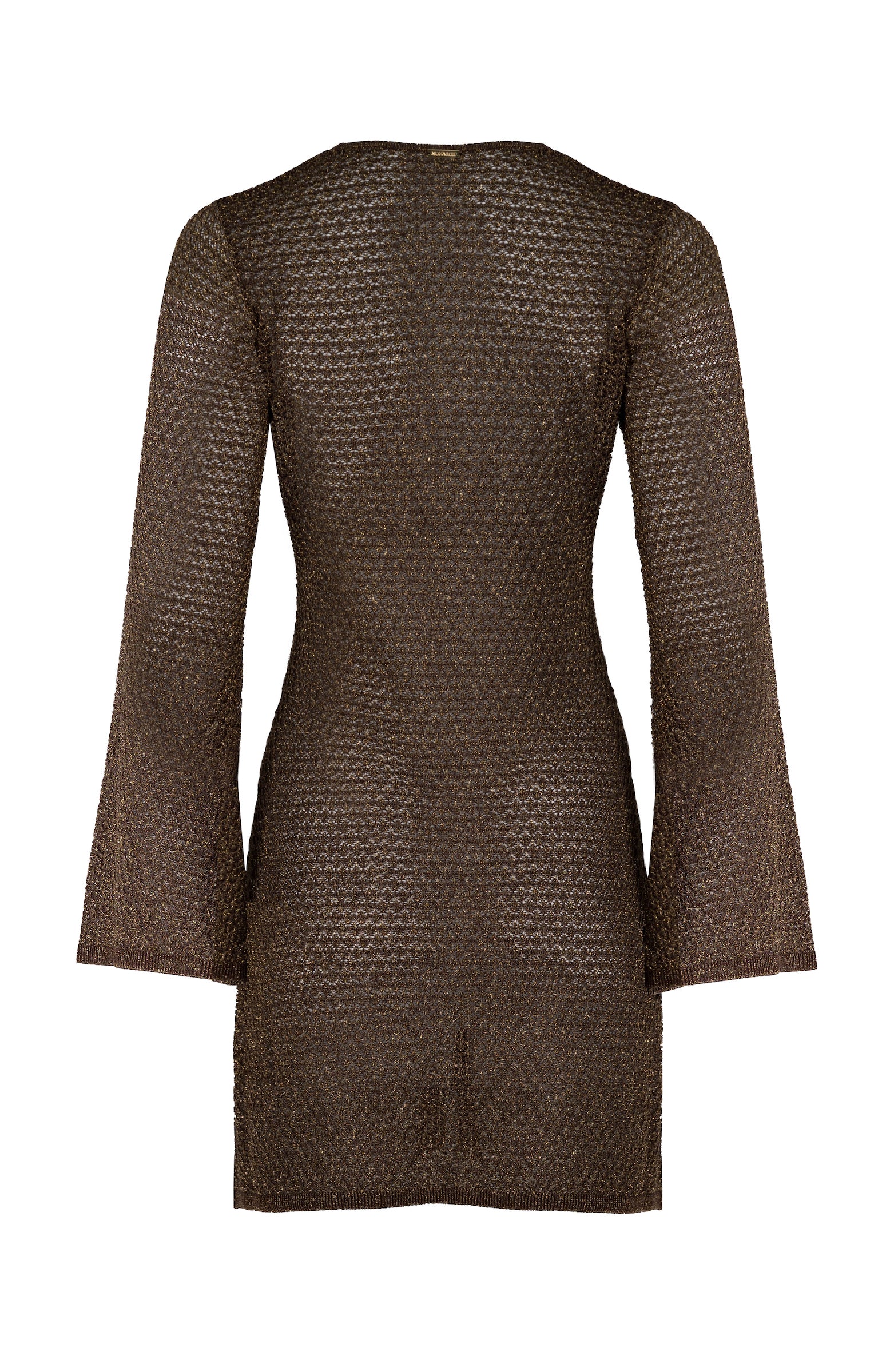 Ariana Long Sleeve Mini Dress Back Image